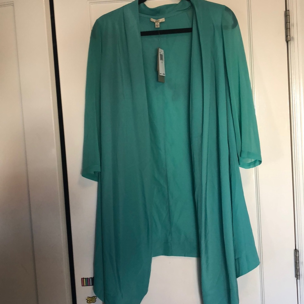 Silk overlay / vibrant turquoise